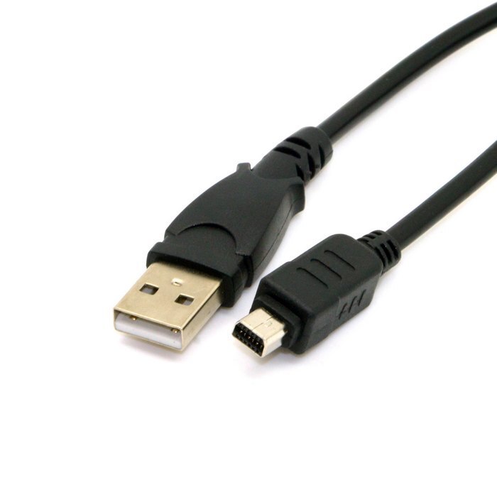 Jimier CY Cable USB 2,0 CB-USB5 CB-USB6 de datos/foto Transferencia de Cable de alambre de plomo para la cámara Olympus