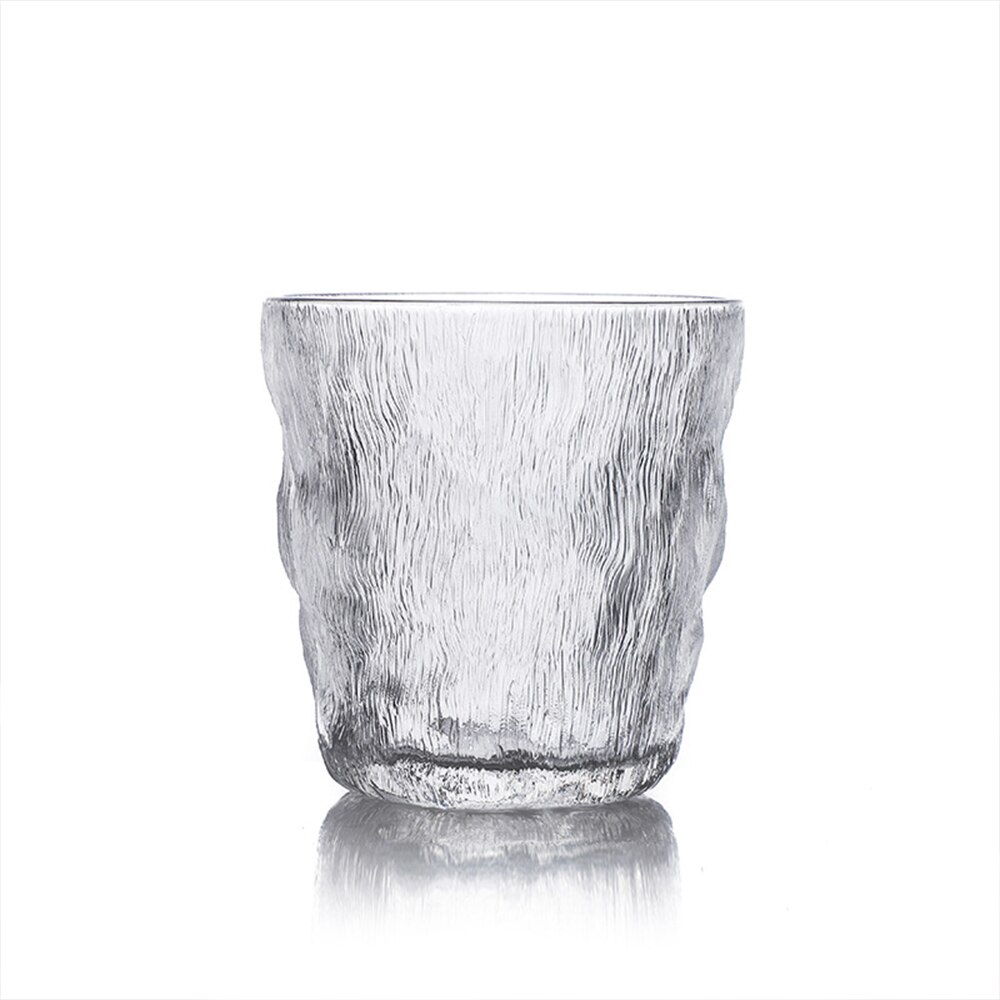Nordic Heat-Resistant Glass Cup Frosted Coffee Cup Cocktail Wine Whiskey Glass Mug Transparent Milk Beer Cup Drinkware: S