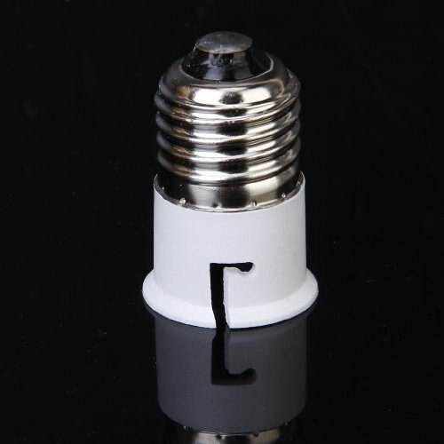 10 pces e27 para b22 lâmpada pino soquete adaptador conversor titular