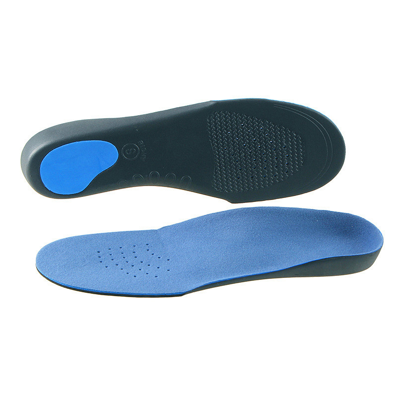 Plantillas ortopédicas de goma EVA para hombres y mujeres, soporte para arco de pie plano, corrección de piernas tipo X, cuidado de zapatos