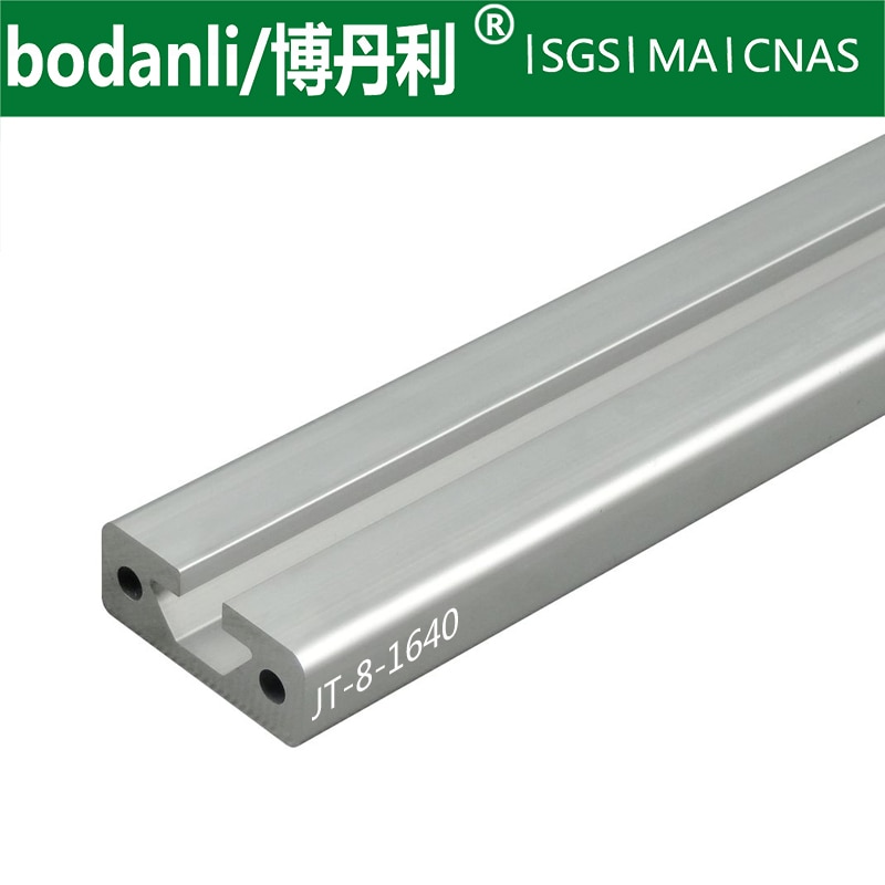 BoDanLi aluminium extrusie profielen 1640 Europese standaard Industriële aluminium profiel voor Slide rail