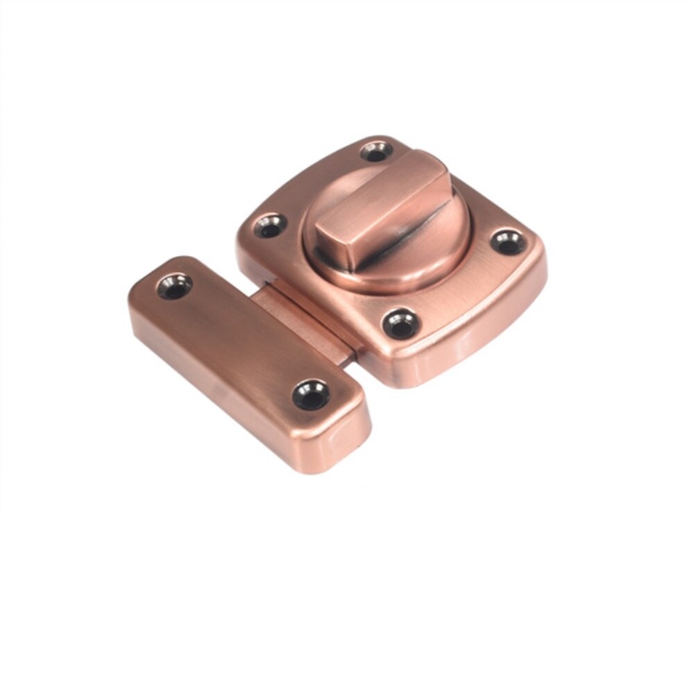 2pcs/lot Home Hardware Furniture Door Zinc Alloy Small Door Latch Security Sliding Door Lock