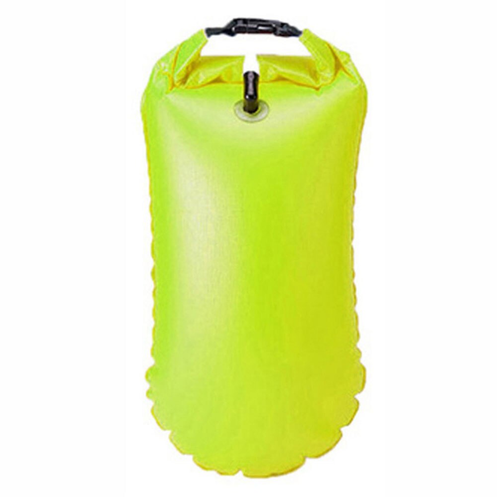PVC Swimming Buoy Safety Float Dry Watertight Bag Tow Float Swimming Inflatable Flotation Bag Life-saving Bag: Yellow