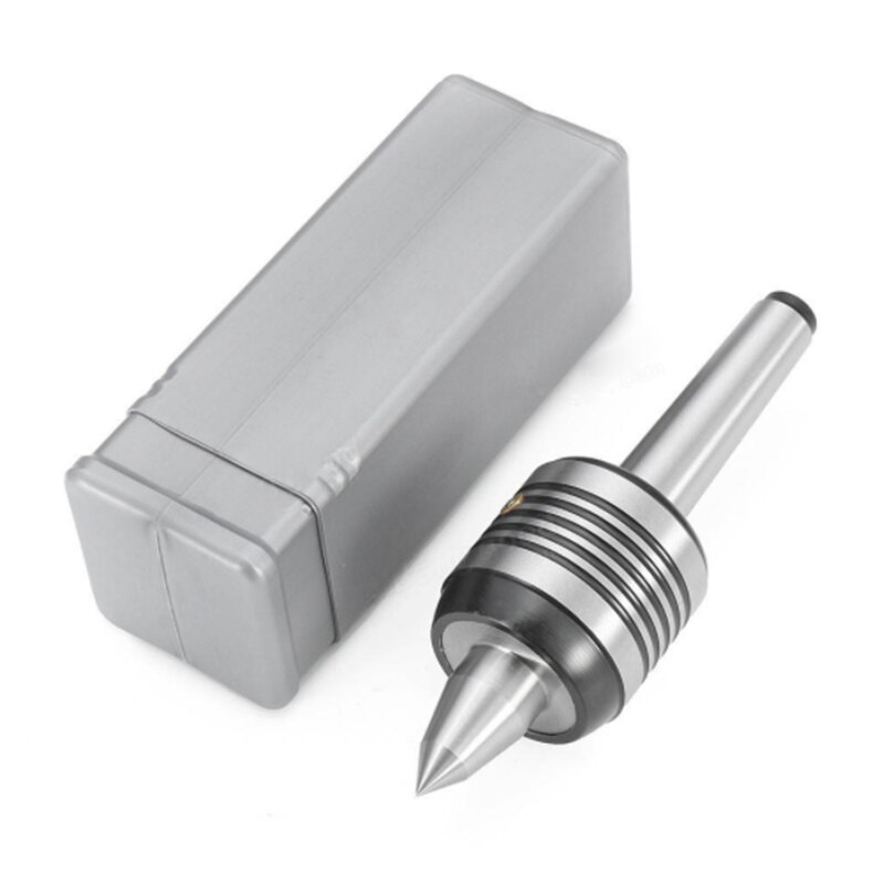 MT2 Live Center Long Nose 60° Triple Bearing Morse Taper High Precision