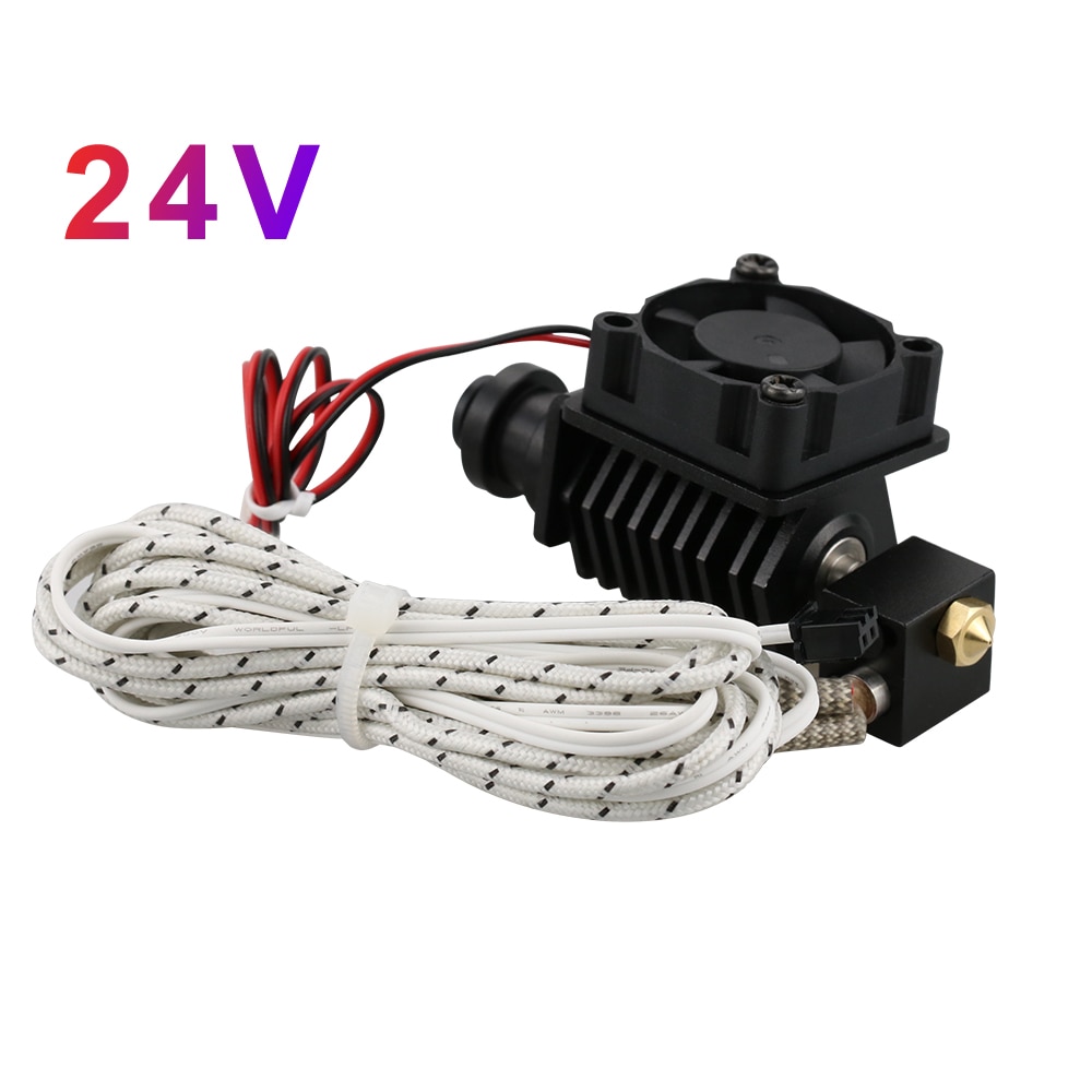 3D Printer BP6 Hotend Kit J-head Extruder Parts 0.4mm 1.75mm Nozzle High Temp and Low Temp Replace V6 Accessories: Full Kits-24V