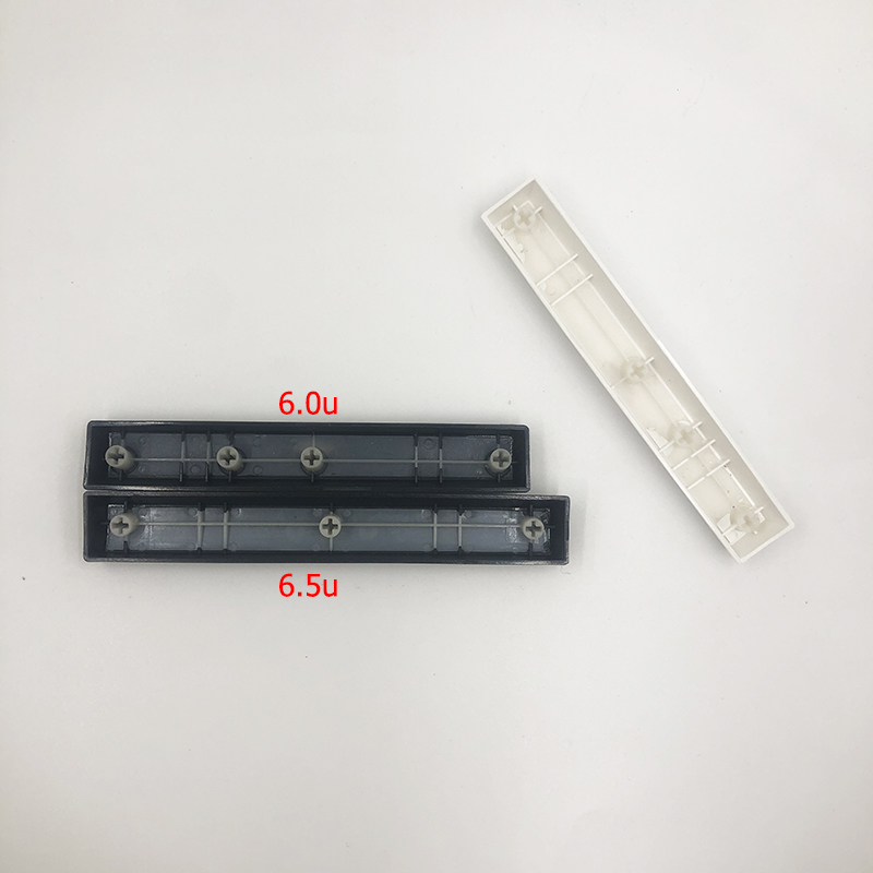 Razer 6.0u corsair logitec 6.5u espaço barra pbt keycaps duplo tiro suplementar row1 tampões ctrl alt ganha para teclado mecânico