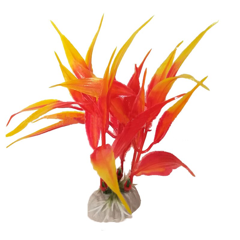 Aquarium Kunstmatige Plastic Planten Decor Aquarium Landschap 1pcs Kunstmatige Aquarium Decoraties: 9