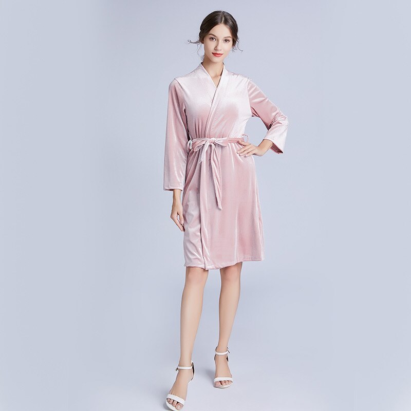 Tvzt Lente Rode Wijn Goud Fluwelen Warme Winter Pyjama Sets Vrouwen Sexy Robe Pyjama Nachtkleding Kit Lange Mouw pyjama