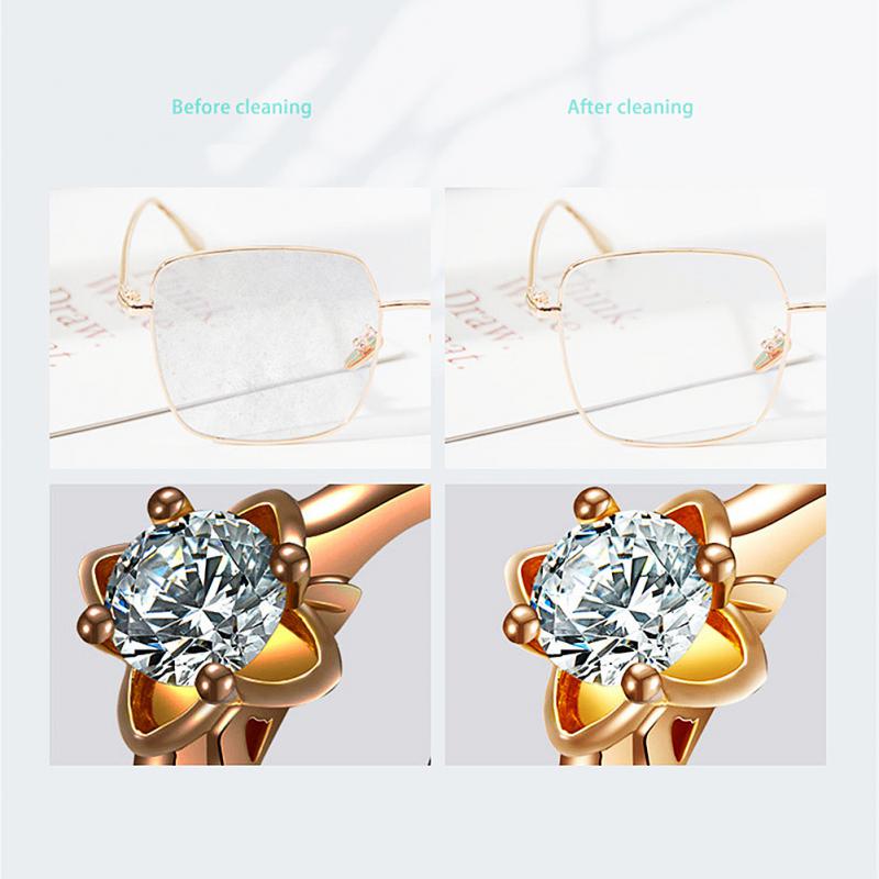 Multifunctionele Ultrasone Cleaner Ultrasone Bad Sieraden Glazen Sieraden Reinigingsmachine Ultrasound Sieraden Schoner Huis