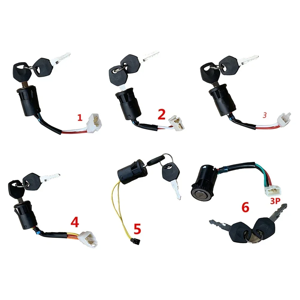 1PC enfants voiture électrique interrupteur d'alimentation pour enfants voiture électrique monter sur jouet voiture clé interrupteur alimentation clé démarrage interrupteur avec clé