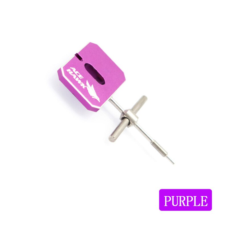 BaitCasting Equipment Fishing Reel Spool Remover Ball Bearing Disassembly Maintenance And Repair Tool Wrench Check Tackle: bearing remover purp