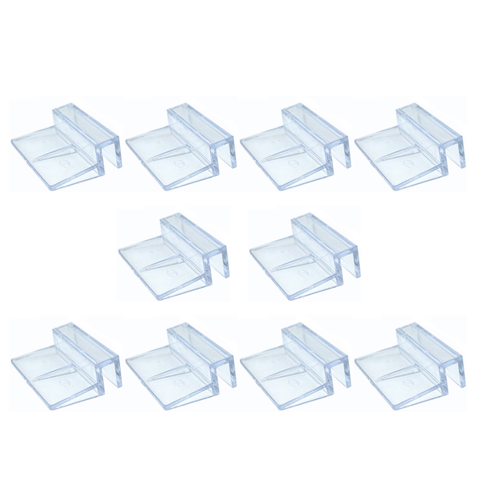 10 stk stativ glasdæksel klipsholder holder akvarium akryl kæledyrsforsyning akvarium 6/8/10/12mm klart hjemmetilbehør