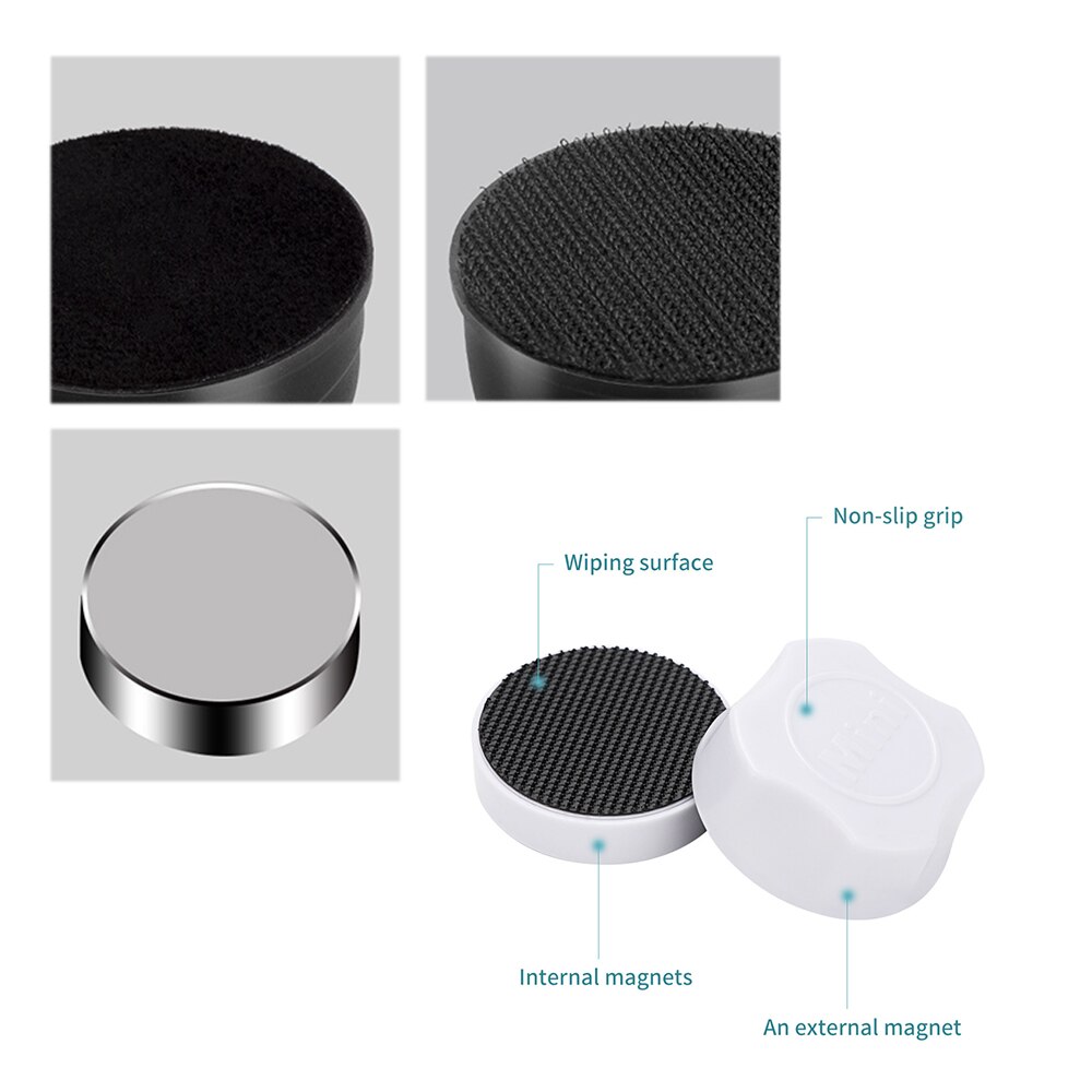 1PCS Aquarium Fish Tank Magnetic Floating Brush Glass Cleaner Washer Tool Window Aquarium Fish Tank Cleaning Tool Magnetic Brush
