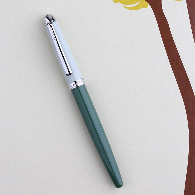 Moonman Metal Fountain Pen Molandi Season Color Fine 0.4mm Nib Writing Pens Office Business Writing Set Stationery Supply