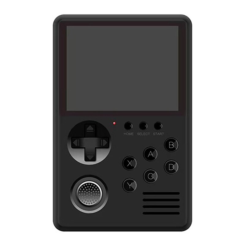 Consola de juegos M3S con más de 1500 juegos, consola de juegos Retro de 16 bits, Mini juego portátil con tarjeta TFCard para para niños: Black