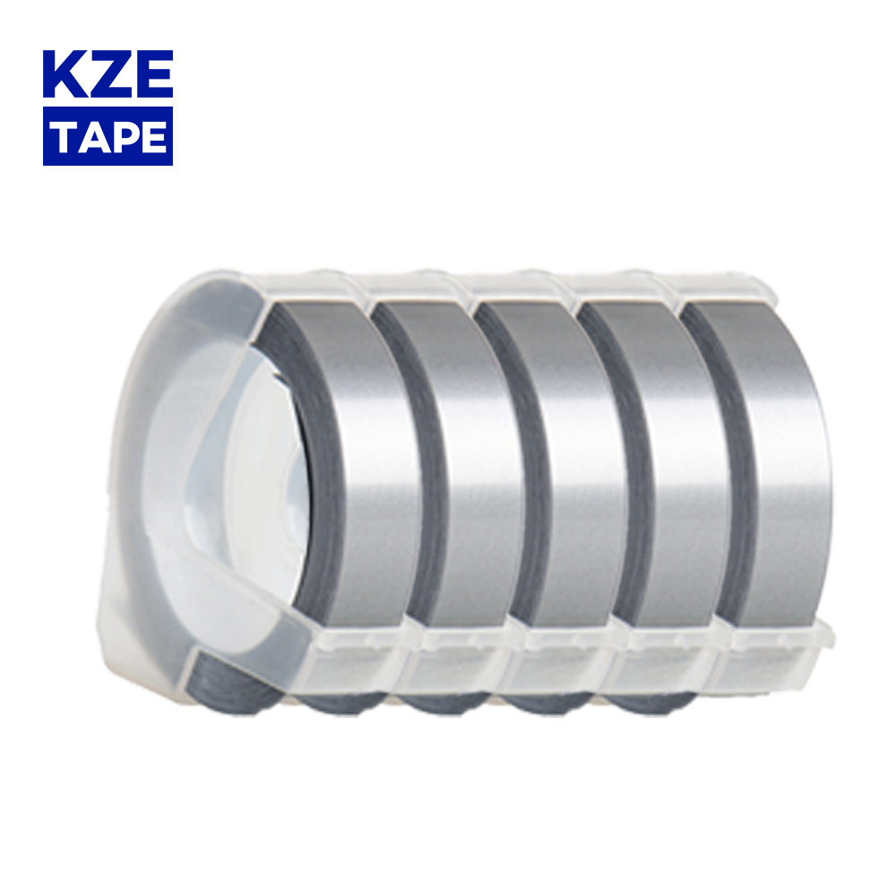 Multicolor 5 rolka 6mm 9mm 12mm 3D tłoczenie taśma z etykietami kompatybilny Dymo 1610 12965 drukarka etykiet do Motex E101 drukarka do etykiet