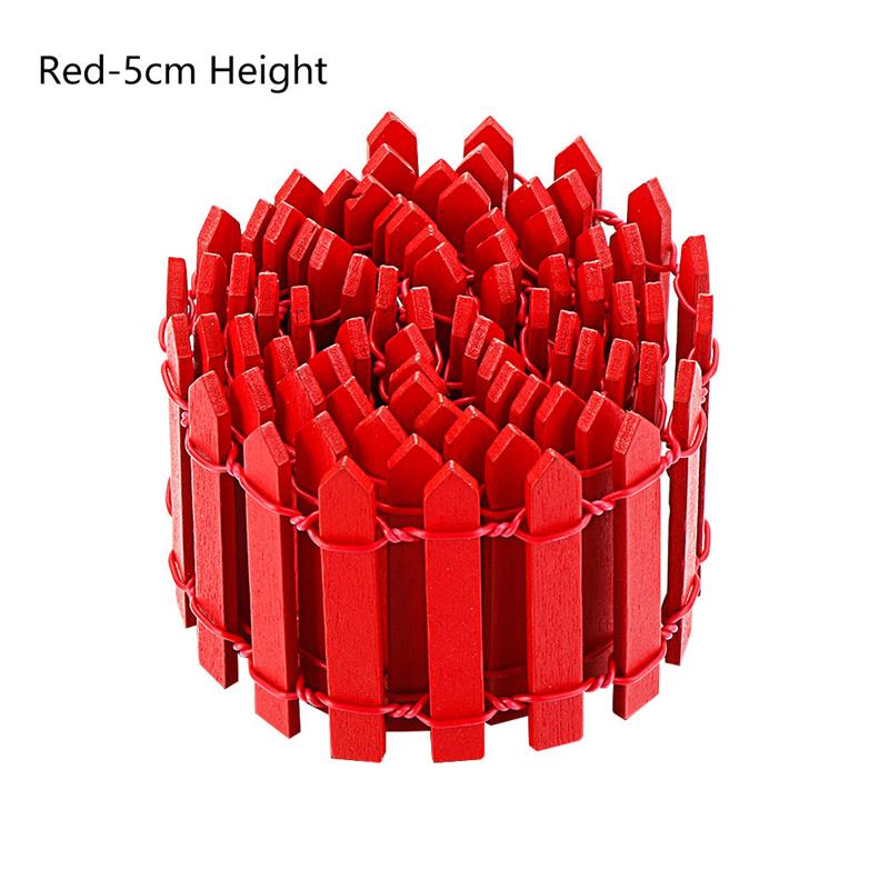 DIY Mini Small Fence Barrier Wooden Craft Miniature Fairy Garden Terrarium Doll Branch Palings Showcase Decoration: 03