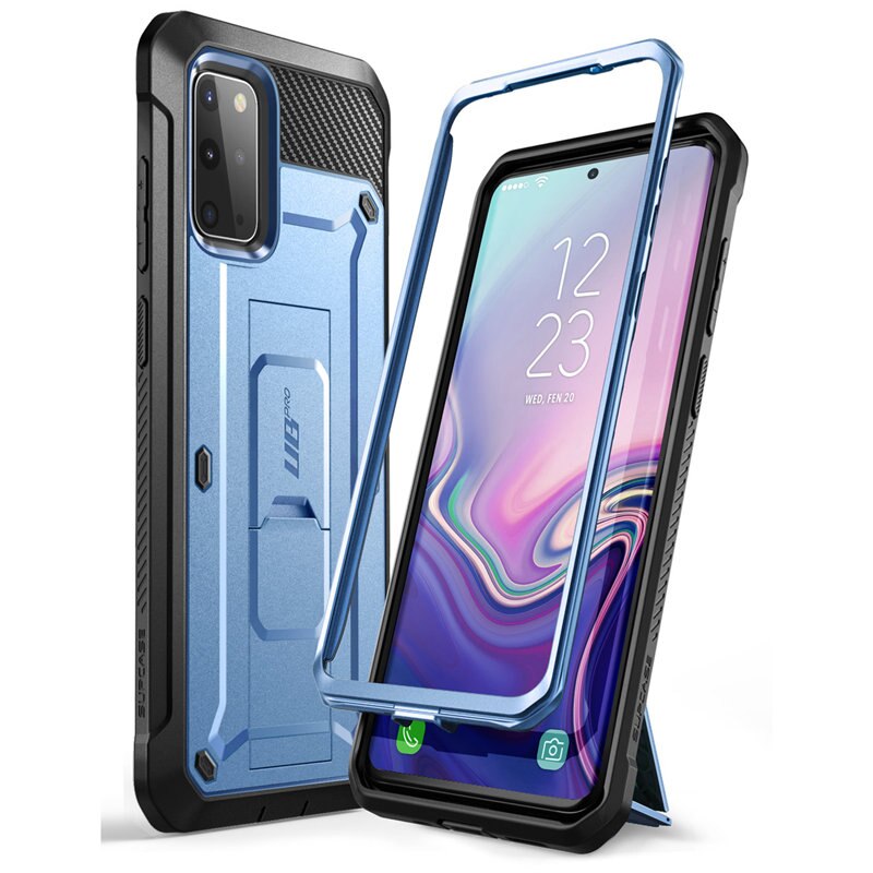 Coque intégrale pour Samsung Galaxy S20 Plus 5G UB Pro, étui sans protecteur d&#39;écran intégré: MetallicBlue