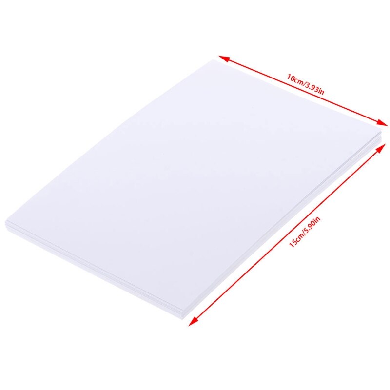 20 feuilles 4 \ "x6 \" papier Photo 4R brillant de 200gsm pour imprimantes à jet d'encre B2QF