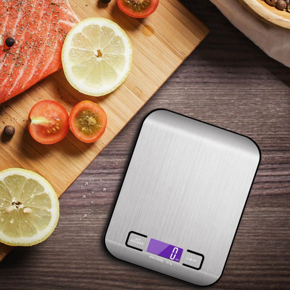 Kitchen Digital Electronic Scale Food Measuring Weighing Scale With LCD Display 5kg/1g