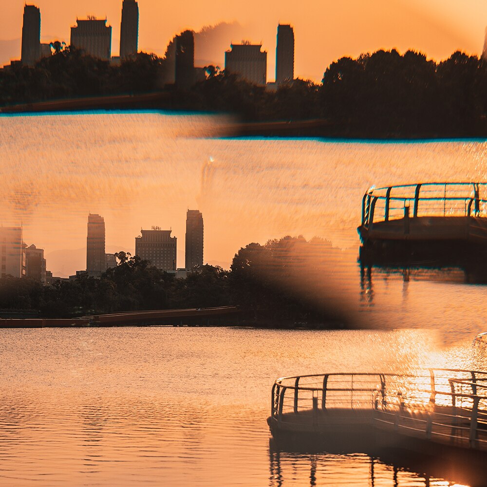 Handheld Split Caleidoscoop Prisma Lens Fx Filter