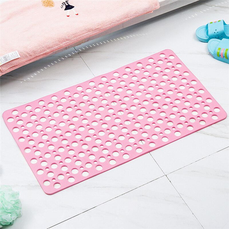 Bathroom Bathtub Anti-Slip Floor Mat Strong Suction Cup Lengthened Massage Bath Mat Shower Bathtub Mat