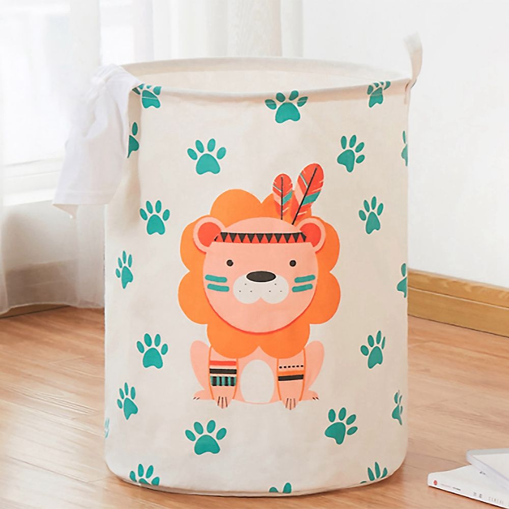 1Pc Large Capacity Round Collapsible Clothing Laundry Baskets Household Multifunction Dirty Clothes Toy Storage Box