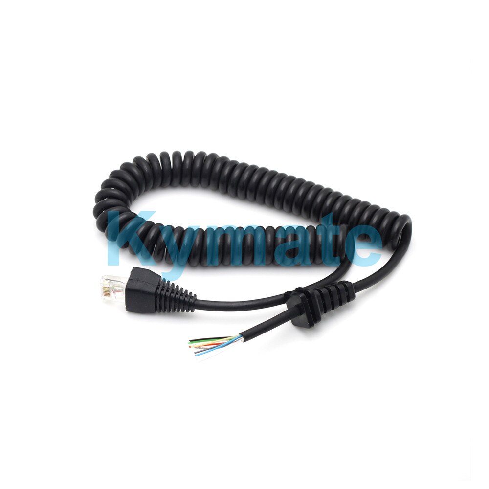 Cable de micrófono para micrófono Yaesu MH-67 para FT-817, FT-450, FT-817ND, FT-857D, FT-897 altavoz de MH-67 de Radio de coche