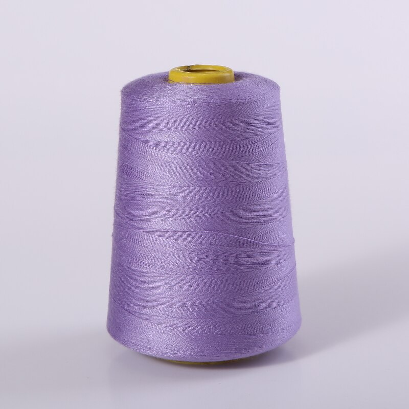 3000 Meter Orange Industrie Overlock-nähmaschine Polyester Thema NäHenne Linie (19/farbe): hell Violett