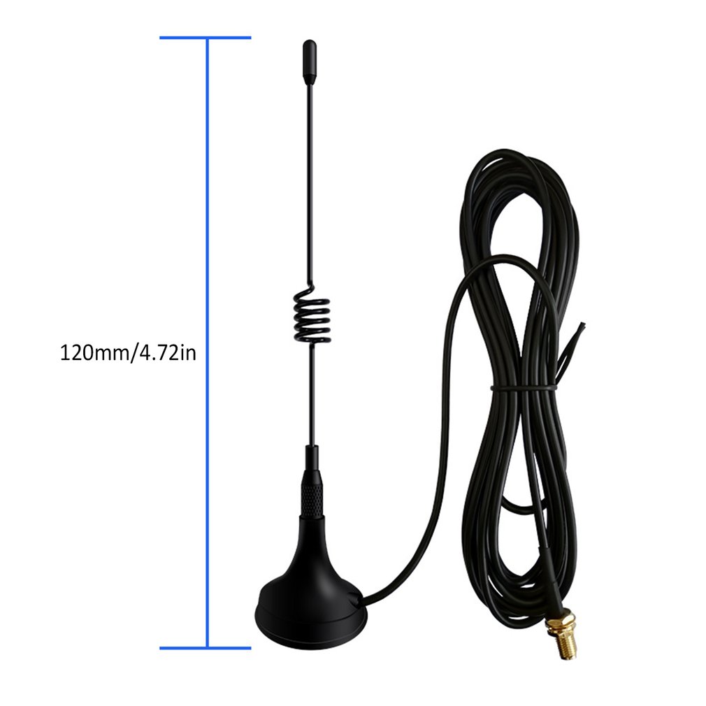 Antenne Voor Draagbare Radio Mini Auto Vhf Antenne Voor Quansheng 888S Uv5R Walkie Talkie Uhf Antenne