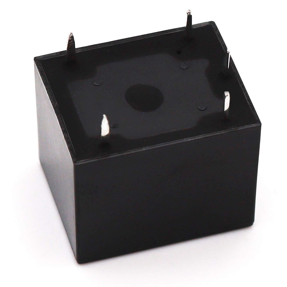 10Pcs 12V DC Power Relay Coil T78 5 Pins Mini Electromagnetic PCB Power Relay Type In stock Black Automobile relay Set