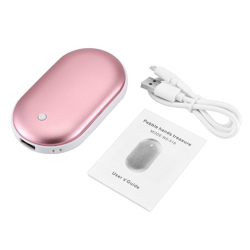 Multifunctionele oplaad schat kasseien usb handwarmer mini draagbare oplaad schat oplaad handwarmer twee-in-één: Default Title