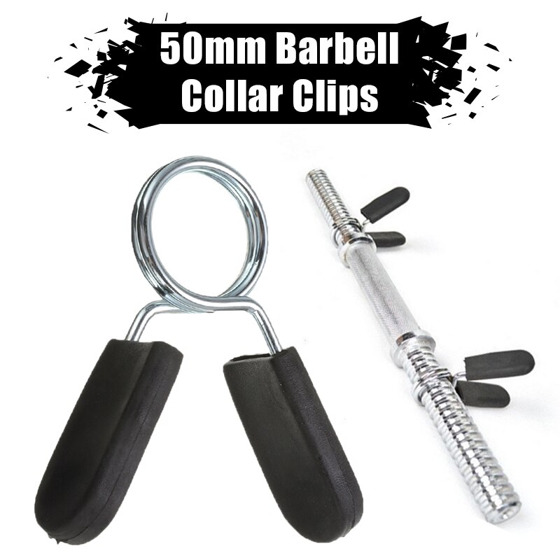 25mm skivstång gym styrkelyft stång hantel lås klämma fjäder krage clips fitness gym byggnad standard lyft krage clips