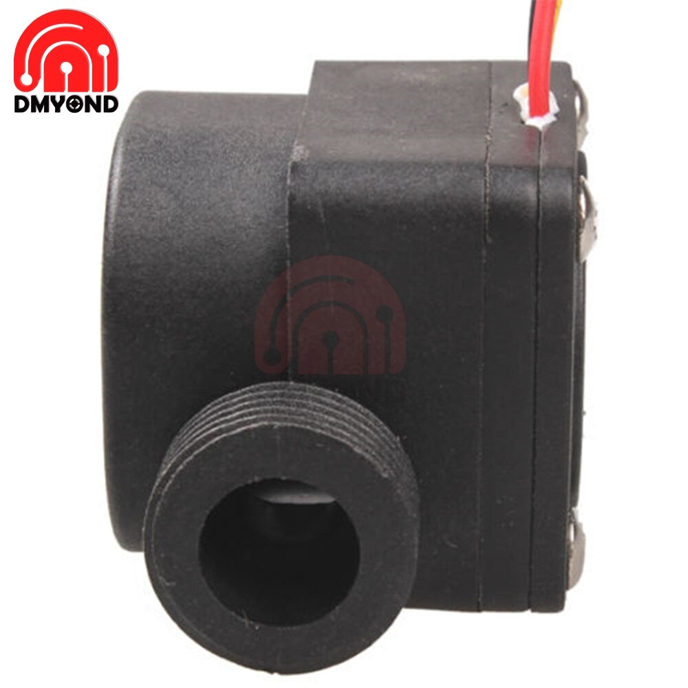 4 Water Controller G1/2 Water Flow Sensor Fluid Flow Meter Water Switch 1-30 Liters/min Counter Meter Water Pressure 1.75MPa