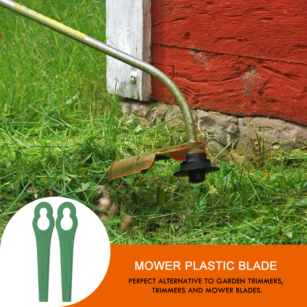 90-300 stuks plastic messen voor grastrimmer, vervangingsonderdelen voor de kop van een bosmaaier, messen 85mm voor ferrex aldi far 20-1 97699 2002706 fe220