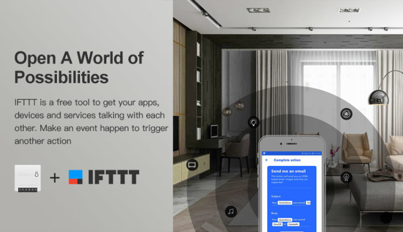 Itead Sonoff MINI interruptor inteligente DIY pequeño Control remoto interruptor Wifi compatible con un interruptor externo trabajo con Alexa Google A casa