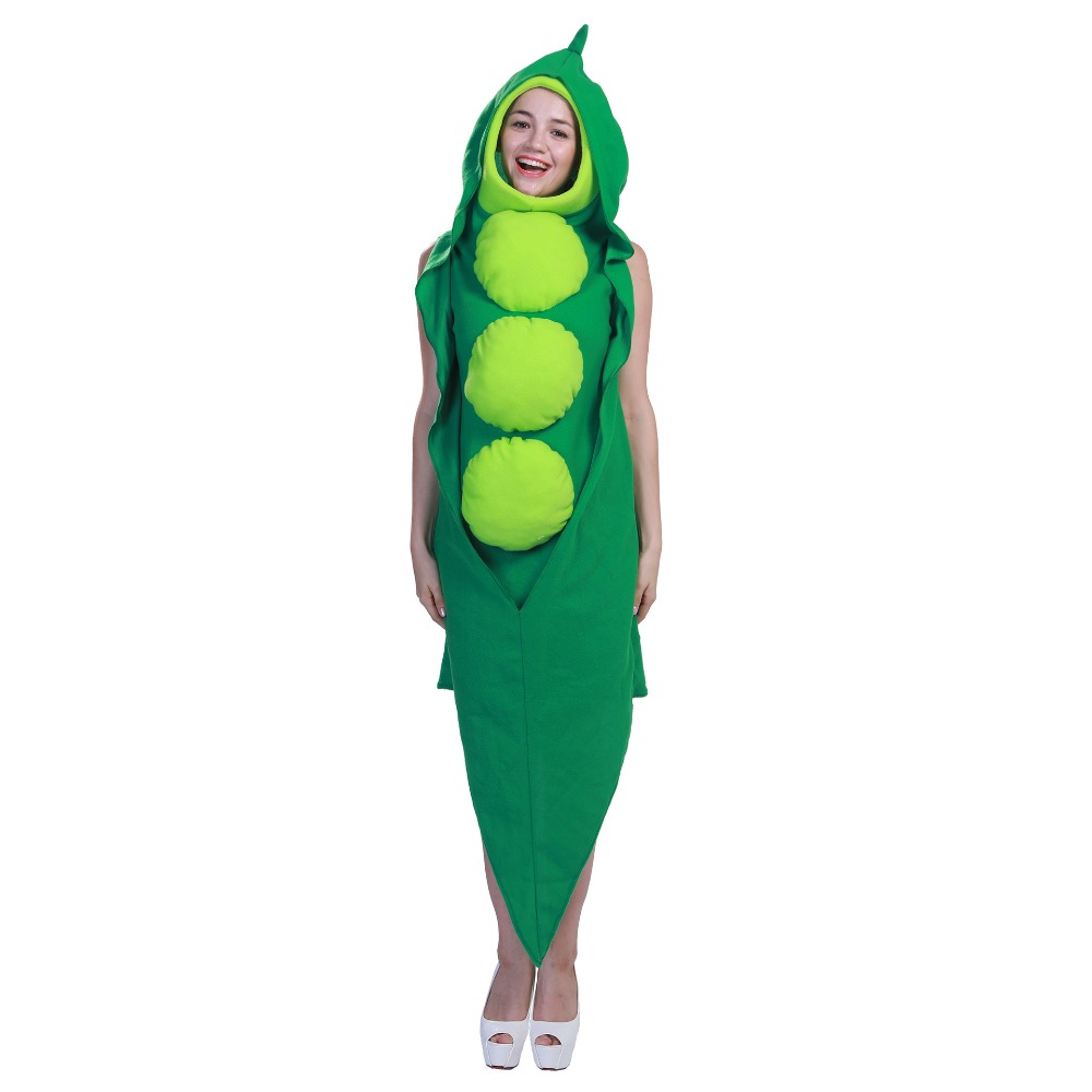 Festival Carnival Vegetable Stage Costume Party Cosplay Food Pea Costume Cosplay Costumes