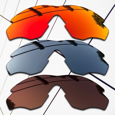 Eos polariserte erstatningsglass til oakley  m2 -innfatning solbriller - varianter farger