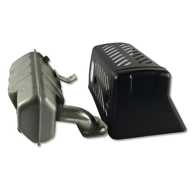 Ensemble de silencieux d'échappement EY20, couvercle de remplacement, pour ROBIN SUBARU 5HP 183CC, moteur 4 temps: Default Title