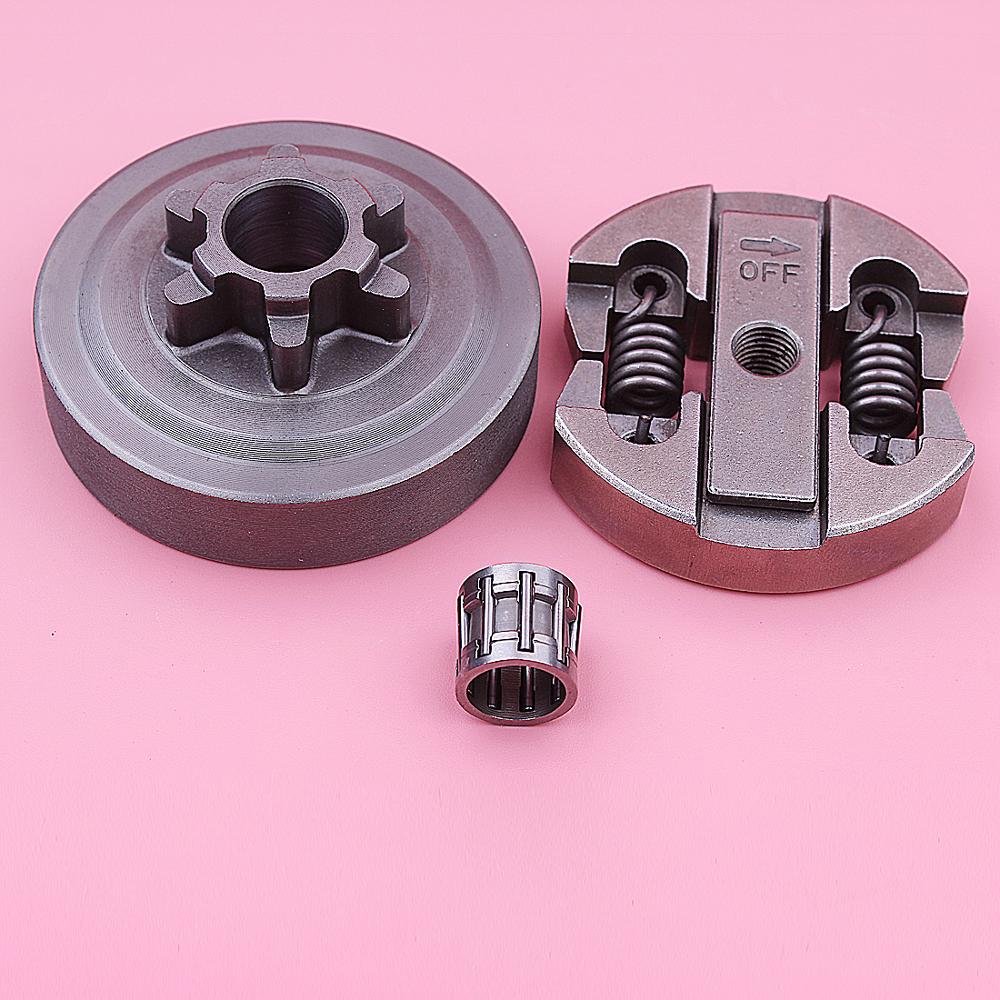 3/8 6T Kupplung Kettenrad Trommel Nadellager Bausatz Für Chinesische Kettensäge 2500 25CC