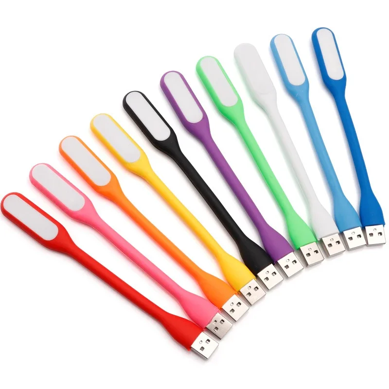 2/4 stk. mini usb ledet nattlys  dc 5v bærbare bokleselys sammenleggbare øyebeskyttelseslamper egnet til powerbank datamaskin