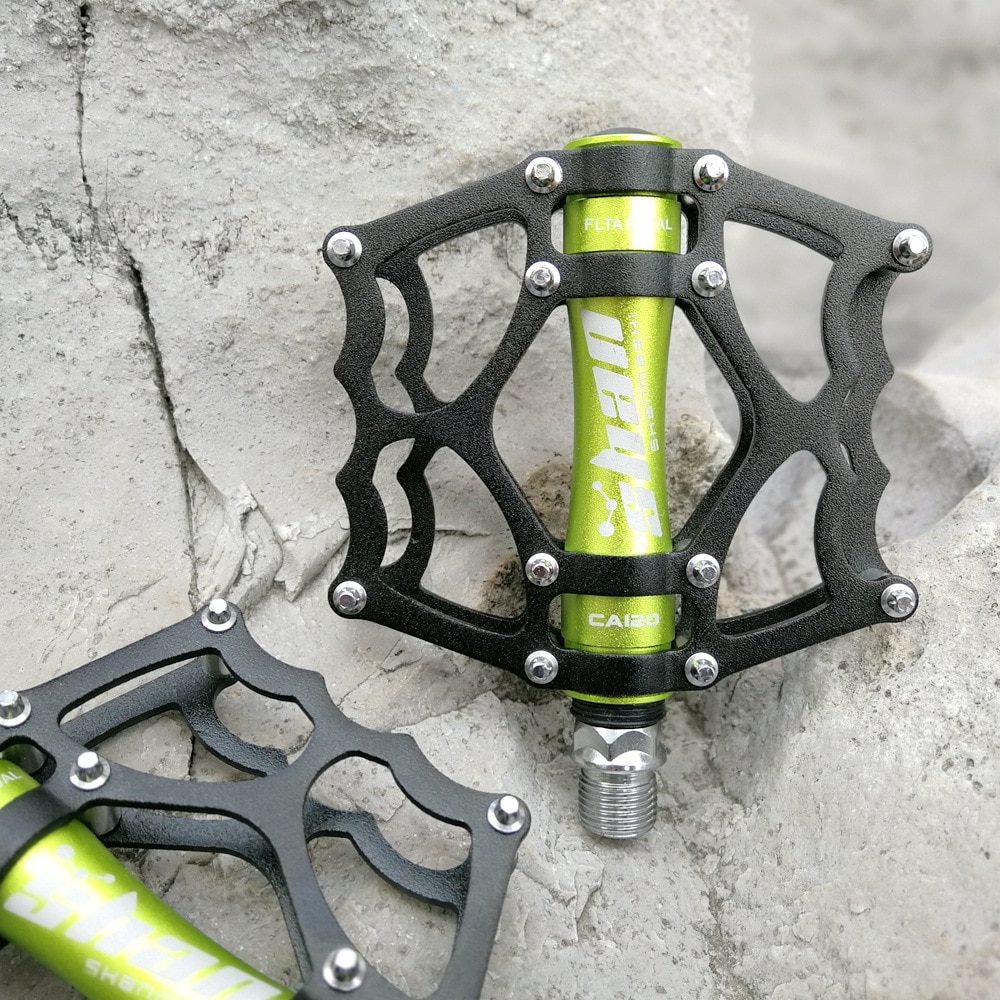 Shanmashi – pédales antidérapantes de vélo à dégagement rapide, en alliage d'aluminium, ultralégères, intérieur, dynamique