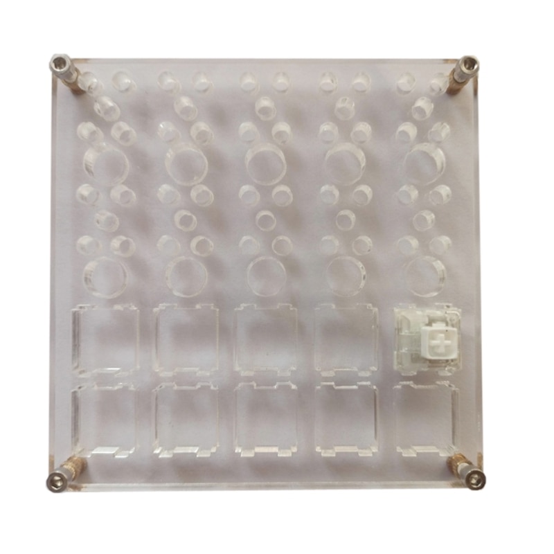 2 in 1 Board for Lubricate Switch Mechanical Keyboard Switch Tester Base DIY Tool Lube Modding Station Platform Key Caps