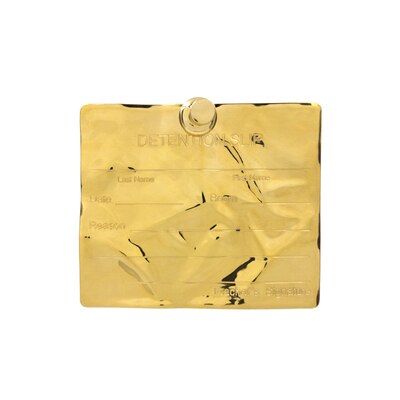 Edy 21SS S925 Ambush Gloeilamp Pin Oorbel Collection Metalen Logo Stud Oorbellen Voor Vrouwen Meisjes Partij Sieraden: S Brooch