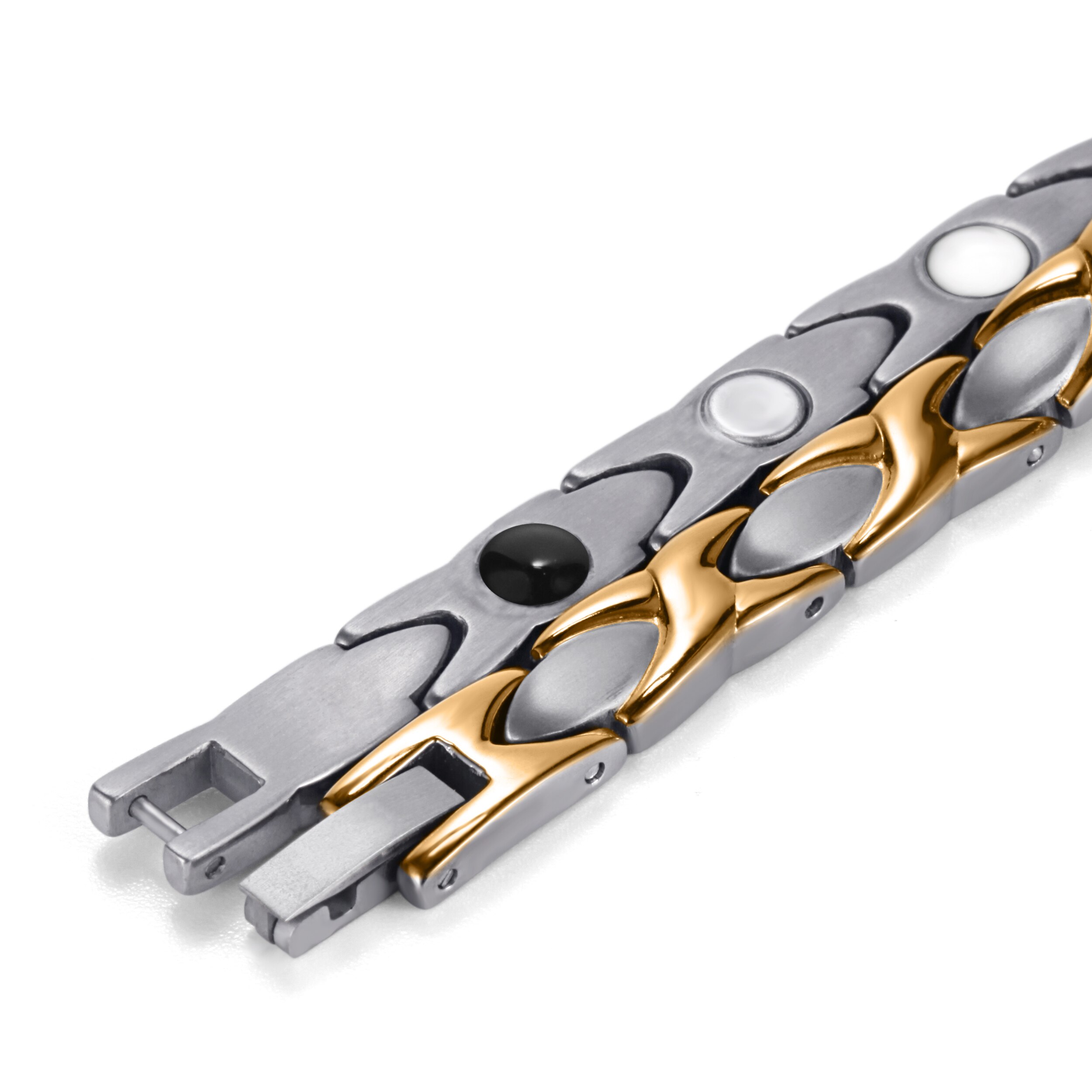 Rainso Classic Vrouwen Magnetische Therapie Enkelbanden Titanium Negatieve Ionen 4 Elements Enkelband Femme Accessoires