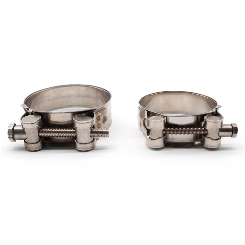 DEFT 304 Stainless Steel Strengthen Hose Clamp Circular Pipe Clamp Air Water Tube Clips Water Pipe Fasteners Fuel Hose Clamp