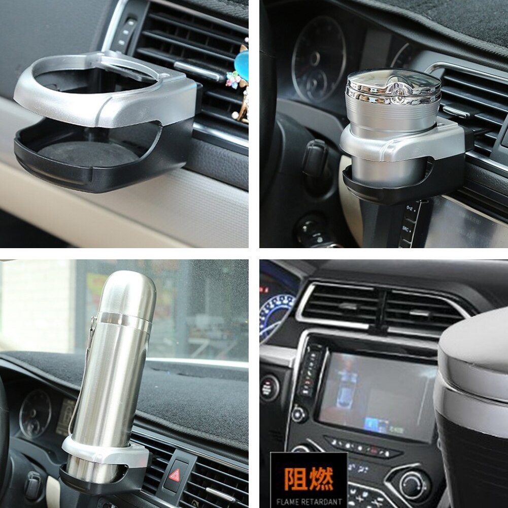 Car Outlet Air Vent Mount Can Holder Water Drinking Bottle Insert Holder Vehicle Cup Stand Bracket Car Vents Cup Rack