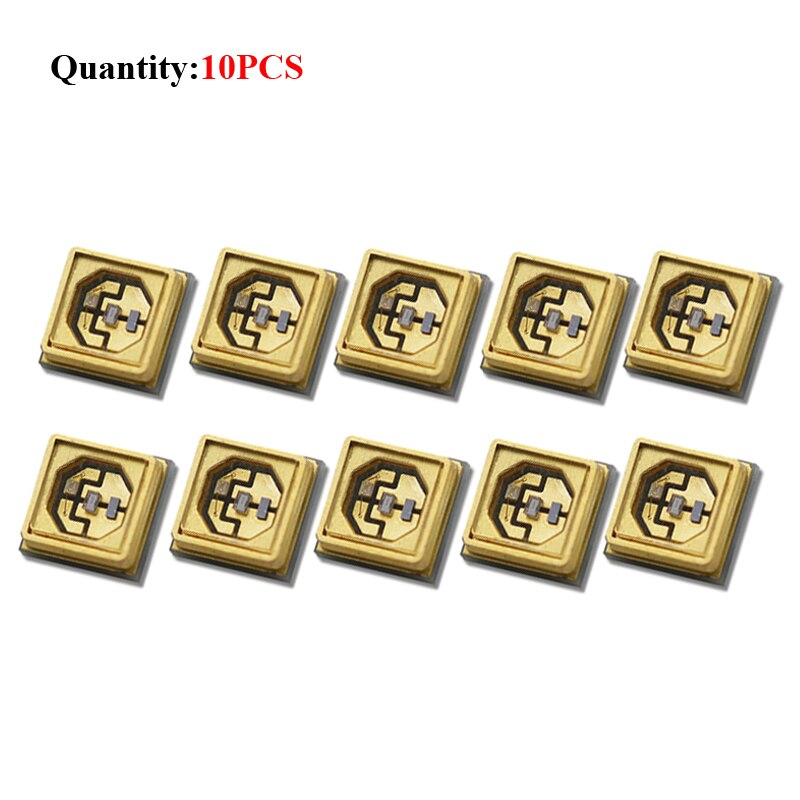 6V UVA UVC LED Chip Lamp Beads Sterilizer UV Light Disinfection Bactericidal Lamp 254nm 365nm 3535 Germicidal Ultraviolet Lamps: 10 Pieces