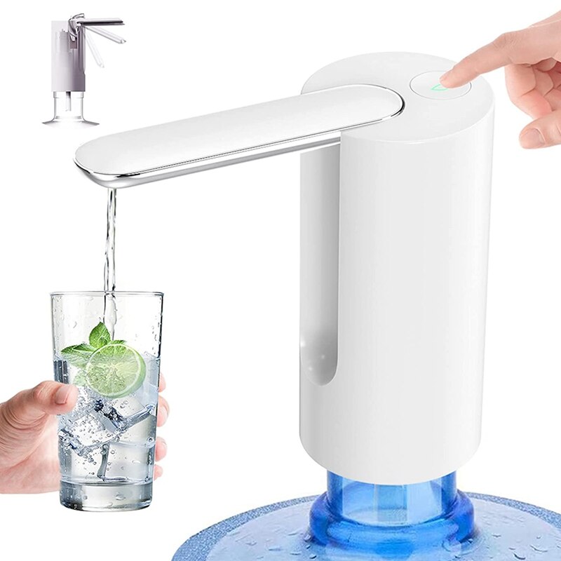 5 Gallon Water Dispenser Opvouwbare Fles Water Pomp Dispenser Draagbare Elektrische Drinkwater Pomp Automatische Water