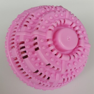 Eco Herbruikbare Wasserij Schoonmaken Bal Magic Anti-Kronkelende Wassen Producten Machine Wassen Washzilla Anion Moleculen Cleaning Tools: Pink